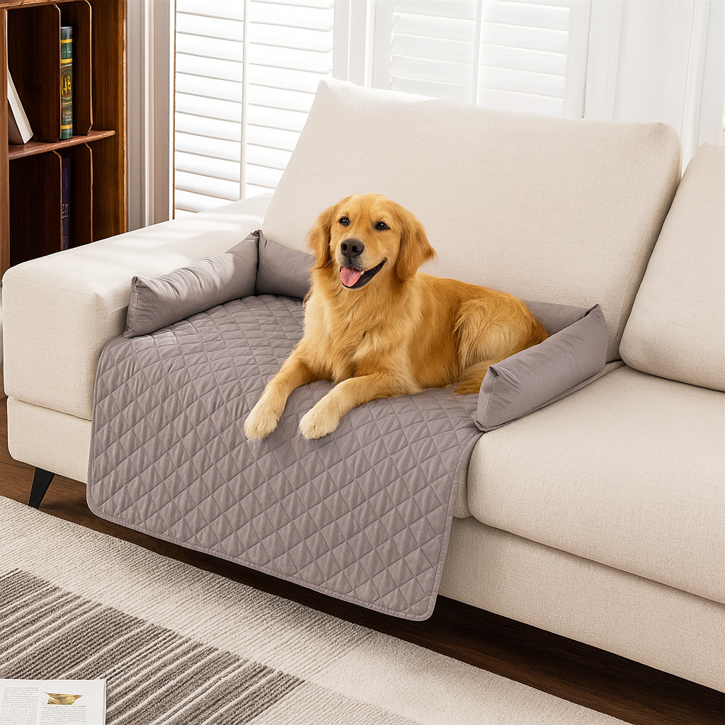 Colchón Impermeable de Sofá para Perros y Gatos